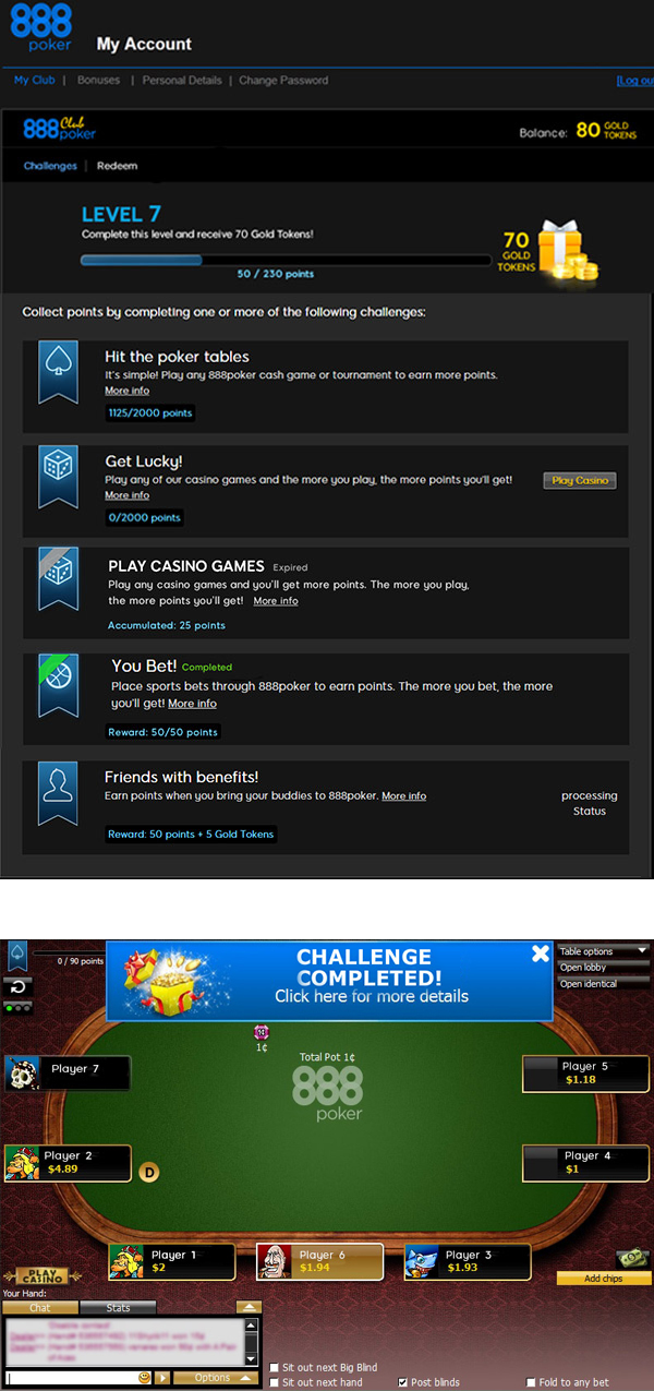 How to check the status of your current Challenges